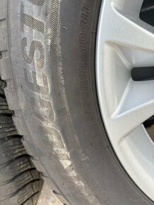 Prodám originál alu sadu z X3 Bmw 5x112 r18, zimní pneu - 10