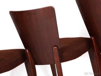 Jídelní židle H-214, návrh J. Halabala, UP závody, 4 ks - 10