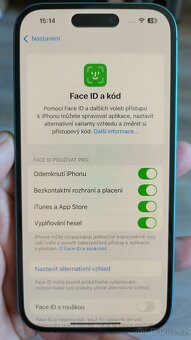 Apple iPhone 16 Blue 128GB, zánovní, perfektní stav,bat100% - 10