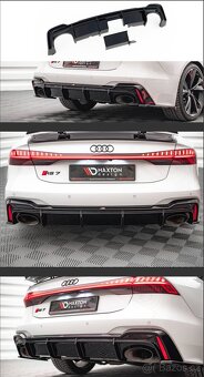 Audi RS6 C8 Nové difuzory (zadni+boční) - 10