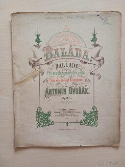 ANTONÍN DVOŘÁK – kolekce raných vydání - 10
