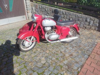Jawa 250 + sidacar velorex - 10