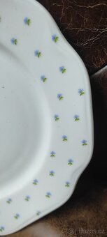 Retro porcelánové talíře - 10