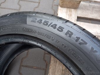 245/45/17 letní pneu continental - 10