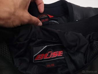 Buse Assen pánska kožená moto kombinéza čierna 56 2XL - 10