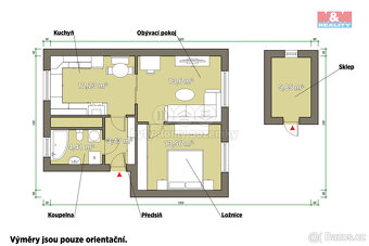 Prodej bytu 2+1, 55 m², Ostrov, ul. Šafaříkova - 10