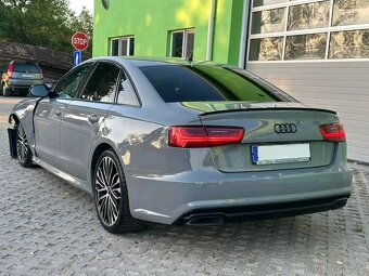 AUDI A6 C7 C7.5 4G spoiler kridlo lipko na kufor - 10