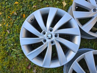 Sada originálních alu disků Škoda Turbine - 7,5Jx18" - 5x11 - 10