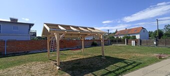 Pergola, stání na auto - 10
