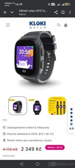 Dětské chytré hodinky Kloki GPS - 10