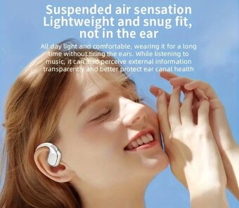 Bluetooth sluchátka s uchycením za uši - 10