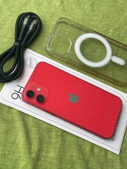 🍏 Apple Iphone 12 Mini 128GB RED 🍎 100% baterie 🔋 - 10