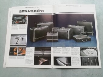 BMW E32 - katalog doplňků a příslušenství 1986 - 10