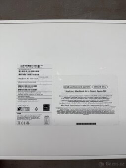Apple MacBook Air 2022, M2 čip 8GB RAM/256GB SSD - 10
