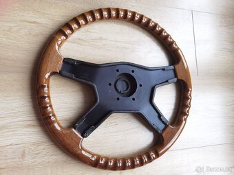 Dřevěný volant Raid 5D - W123, W124, W201, BMW E30, VW Golf2 - 10