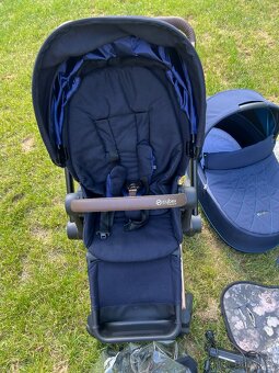 Cybex E-priam rose gold, elektricky kočárek/trojkombinace - 10