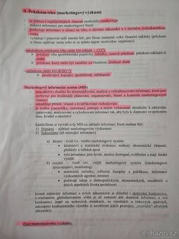 Maturitní otázky- ekonomika, marketing - 10