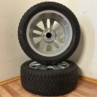 MERCEDES C W205 5x112 R17 ET48,5+ZIMNÍ 225/50R17 6mm - 10