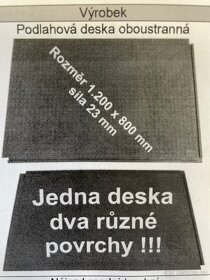 Podlaha do garáže ,stáje ,plné i děravé desky - 10