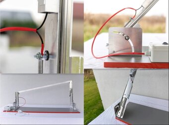 Řezačka polystyrenu 104x27cm s vertikálním drátem - 10