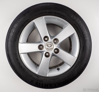 Mazda Mazda 3 - Originání 15" alu kola - Letní pneu - 10
