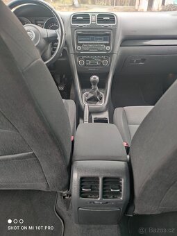 VW Golf 6 combi klimatonic parkovací čidla přední zadní - 10