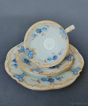 Starožitná porcelánová čajová sada od Schumann Porzellan - 10