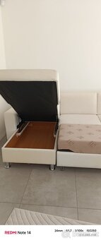 Sedací rozkládací rohová sedačka - 10