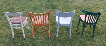 křeslo ratan, židle ton, thonet - 10