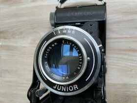 Dva měchové fotoaparáty BELFOCA a ZEISS IKON - 10