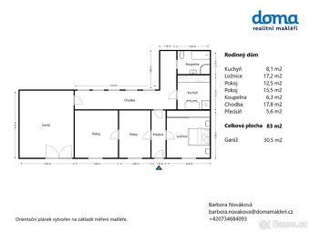 Prodej rodinného domu 115 m², pozemek 237 m² Syrovín - 10