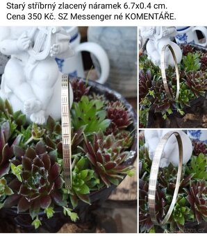 Staré stříbrné šperky viz fota. Ceny viz fota. - 10