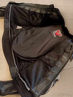 Psí Hubík Cobra-Pánská kožená moto kombinéza, dvoudílná - 10