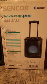 Párty bluetooth reproduktor Sencor SSS 3700 - 10