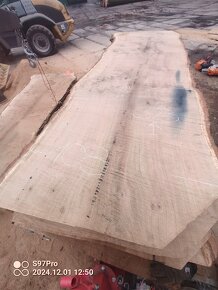 XXXL giga velké dubové fošny šířka +100cm - 10