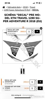 Ktm 1290 super adv R bočné plasty, z novej moto - 10