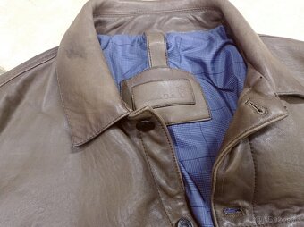 Kožená bunda Massimo Dutti - XL - jako nová - 10