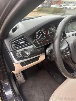 Bmw F10 535xd 230kw, 2012, M-paket, šibr, dověry, tažné, - 10