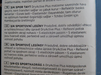 3x Sportovní legíny vel. 146/152 - 10
