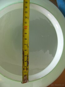 STAROŽITNÉ STÍNIDLO na lustr brusel,napako - 10