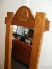 Závěsné rustikální zrcadlo. - 10