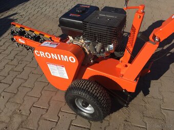 Drážkovací fréza, zemní rýhovač - motorový - 10