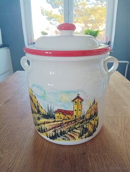 FAJÁNS DÓZA MAESTRI ARTIGIANI CERAMICA TOSCANA - 10