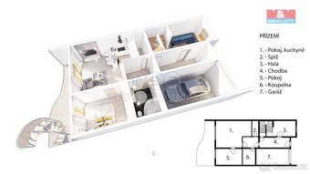 Prodej řadového domu 5+kk a 2+kk, 367 m², Praha 5 - Stodůlky - 10