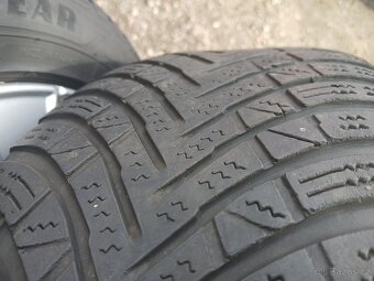 Prodám sadu ALU kol Borbet 215/55R17 zimní - 10