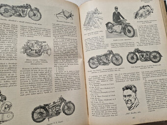 Svázaný ročník VI. časopis Motor (Motocykl) 1927 veteráni - 10