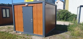 Stavební buňka v dřevodekoru -super cena IHNED - 10