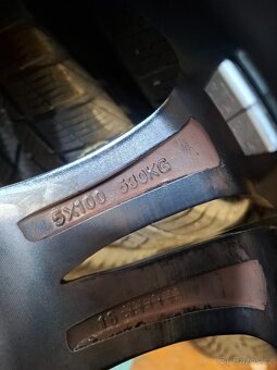 Alu kola Škoda Rapid 215/45/16 letní - 10