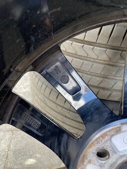 Alu kola orig. VW 5x112 včetně letních pneu 225/45 R17 - 10