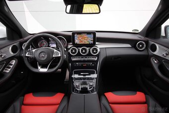 C63 AMG,W205,350kw,LED,NAPPA,ACC,HUD,360°Kamery,POLAR bílá - 10